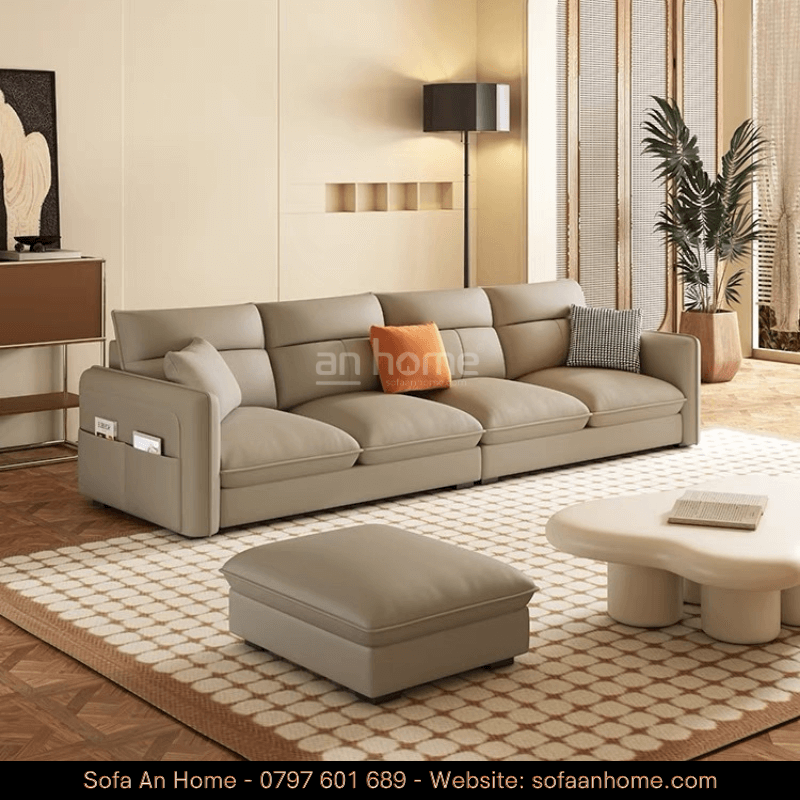 Ghế Sofa Băng Da 4 Chỗ Ngồi SB321 4 Ghe Sofa Bang Da 4 Cho Ngoi SB321 3