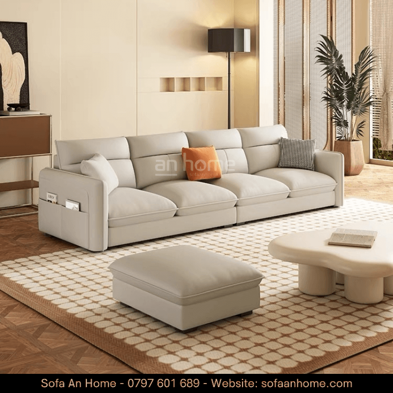 Ghế Sofa Băng Da 4 Chỗ Ngồi SB321 3 Ghe Sofa Bang Da 4 Cho Ngoi SB321 4