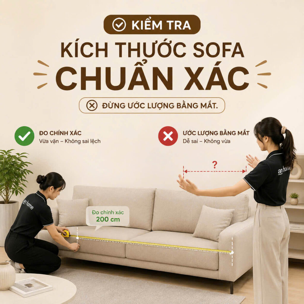 KINH NGHIỆM CHỌN MUA SOFA PHÒNG KHÁCH: CHECKLIST 5 BƯỚC HOÀN HẢO TỪ AN HOME 2 kich thuoc sofa