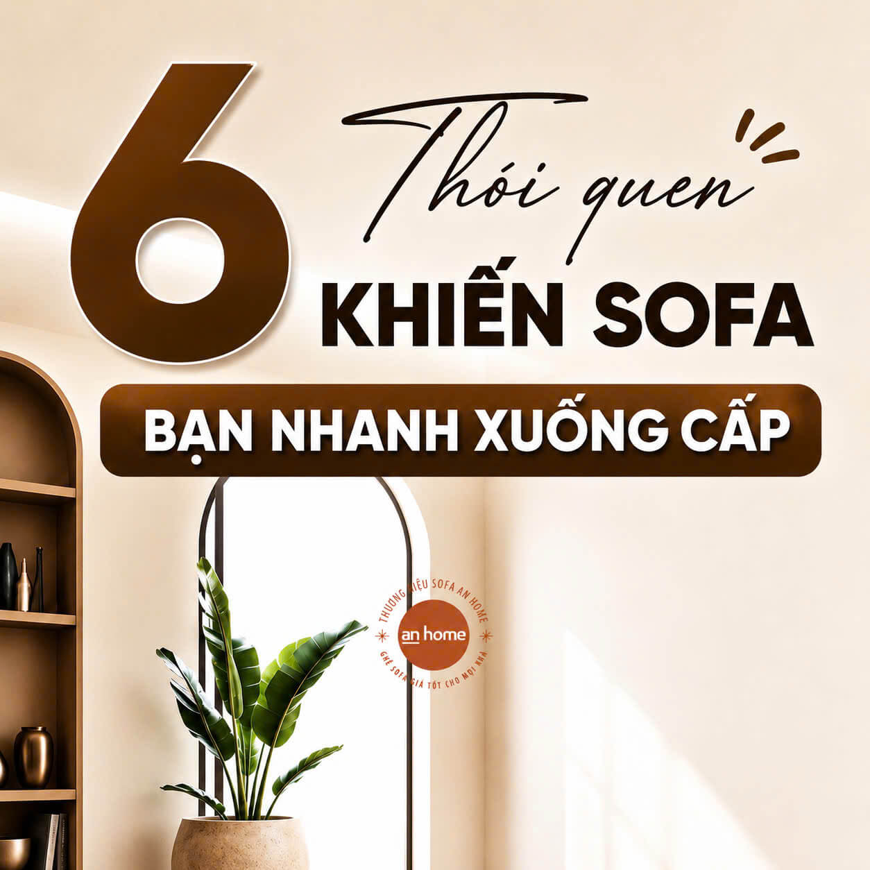 Một bộ Sofa đẹp chất lượng có thể sử dụng bền nhiều năm nhưng chỉ một vài thói quen sai lầm bài trí và sử dụng nhỏ mỗi ngày cũng đủ khiến Sofa nhanh xuống cấp. 📌 Hãy kiểm tra xem bạn có đang mắc phải những lỗi này không?!