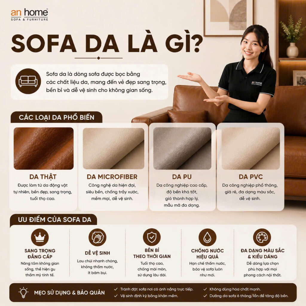 NÊN CHỌN SOFA DA HAY SOFA VẢI ? BÍ QUYẾT CHỌN SOFA CHUẨN ĐẸP VỪA VẶN TỔ ẤM 3 sofa da