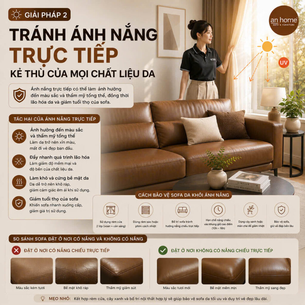 10 TIP BẢO DƯỠNG SOFA ĐÚNG CÁCH, BỀN ĐẸP NHƯ MỚI | SOFA AN HOME 3 tranh anh nang truc tiep